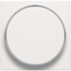 Niko 101-64006 Afwerkingsset met doorschijnende ring zonder symbool voor drukknop 6 A met amberkleurige led met E10-lampvoet white