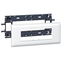 LEGRAND Mosaic DLP houder 6 modules deksel 85 mm Legrand Stopcontacten en schakelaars