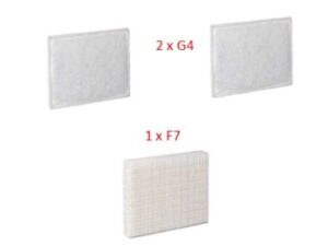 Aldes Filters (2 x G4 + 1 x F7) voor CUBE (accessoire) Filters