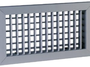 Aldes Rooster dubbele deflectie (uitblazing) SC102D staal F3 300×100 alu/ventilati Roosters
