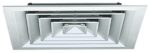 Aldes Vierkante rooster SF 704 TP (5) F16 staal Ø315 vr plafondplaten 600×600 Roosters