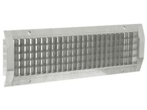 Aldes Volumeregelaar met rechte geleider (afvoer) H 525×75 Damper Roosters