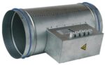 Aldes Ronde elektrische regelbare batterij BCA R mono Ø160mm 1,5kW Galva verloopstukken