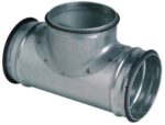 Aldes VIRTUO-FIX haaks T-stuk (TE) + rubber Ø160/160 Virtuo-fix
