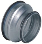 Aldes VIRTUO-FIX concentrisch conisch verloopstuk (RCC) + rubber  Ø160/125 Virtuo-fix