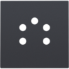 Niko Intense Anthracite Coated 5 polig