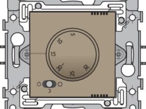 Niko intense brons Elektronische thermostaat Niko elektronische Thermostaten
