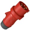 MENNEKES Contactstop PowerTOP 16A 5P 6H 400V rood IP44 16 ampére
