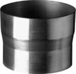 Ubbink alu verloopstuk 124 => 131 Dak & Gevel