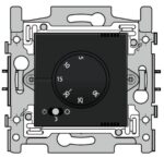 Niko Pure steel black Elektronische thermostaat Niko elektronische Thermostaten