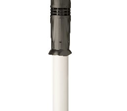 UBBINK Rolux 5G HRtop (type C) 80/125 dakdoorvoer PP120/kunststof Dak & Gevel