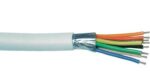 100 meter Flexibele afgeschermde kabel alarminstallatie 6x 0