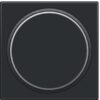 Niko Pure bakelite piano Toets met doorschijnende ring voor drukknop Niko Pure Bakelite piano black