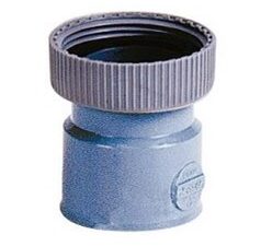 Mof met moer 6/4 x 50mm Afvoer mof met moer