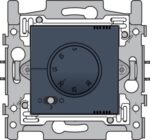 Niko Pure alu steel grey Elektronische thermostaat Niko elektronische Thermostaten