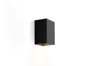 Wever & Ducre DUCRE BOX MINI 1.0 PAR16 textuur zwart GU10 Wandlampen