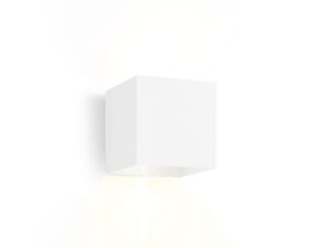 Wever & Ducre DUCRE BOx 1.0 QT14 textuur wit G9 muur binnen Wandlampen