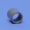 100 x Ingang PVC 20mm donkergrijs RAL 7037 Buizen en toebehoren 20mm