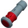 MENNEKES KOPPELST.  63A 5P 6H400V  IP67 63 ampére