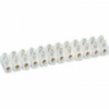 Klemmenstrook 6mm² wit 10 stuks Verbindingsklemmen