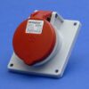 MENNEKES Inbouwcontactdoos 16A 5P 6H 400V rood IP44, met TwinCONTACT 16 ampére