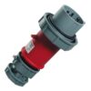MENNEKES Contactstop PowerTOP 32A 5P 6H 400V rood IP67 32 ampére