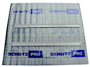 Schutz vloerverwarming noppenfolie systeem uitvlakelement met montagestrip voor buis D16/17 Schütz Bevestigingsmatten