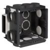 Helia Q-range Luchtdichte 10 inbouwdozen 60x60x50 quadra ECON Inwerkdozen Steen