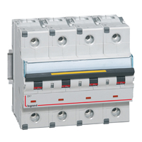 Legrand Automaten DX³ 4 Polig C 80A 16kA 6 modules Automaten 4 polig