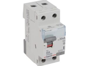 Legrand Differentieelschakelaar TX³ 2P 30mA 40A Type A 2 Polig Differentieelschakelaar 2 Polig