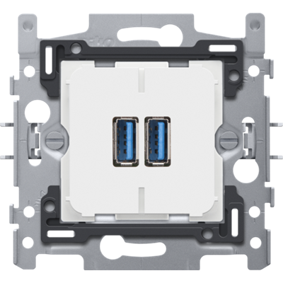 Niko Dubbele smart USB-A-lader van 3