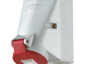 MENNEKES Wandcontactdoos 32A 5P 6H 400V rood IP44, met TwinCONTACT 32 ampére