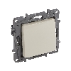 Legrand Niloé wisselschakelaar 10AX 250V crème met spanklauwen Legrand Niloé crème