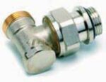 Comap 2428E voetventiel haaks regeling en afsluiting vernikkeld buitendraad 1/2xM22 Kranen 1/2