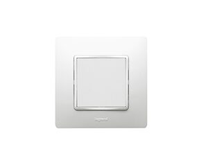 Legrand Niloé afsluitplaatje integ. Mosaic wit met spanklauwen Legrand Niloé wit