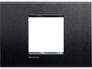Bticino LL-Afdekpl. rechth large 2 mod antraciet Living Light Antraciet