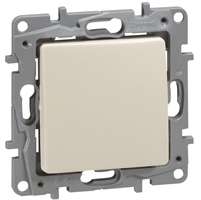 10 x Legrand Niloé wissel 10AX 250V crème met schroefbevestiging Legrand Niloé crème
