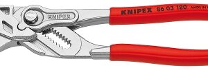 Knipex Tang Sleuteltang vernikkeld kunststof tot 35 mm 1.3/8” L 180 mm Waterpomptang