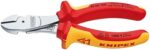 Knipex Tang Kracht-Zijsnijtang verchroomd Dompelisolatie 1000V L 160 mm Zijkniptang