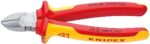 Knipex Tang Zijsnijtang verchroomde Kop Hulsisolatie 1000V L 140 mm Zijkniptang