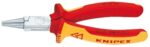 Knipex Rondbuigtang verchroomd VDE L 160mm Telefoontang