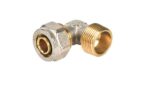 Henco schroefknie 90° 16-1/2M Henco schroefkoppelingen Knie 90° buitendraad