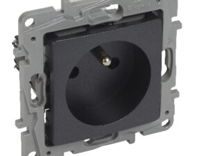 8 x Legrand Niloé DIY ctdoos 2P+A 16A 250V antraciet spankl. Legrand Niloé antraciet