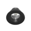 INDIGO IPHO82R LED 9W 830Lm 3000K 38° IP65 Zwart Led inbouwspots