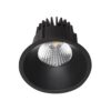 INDIGO AL3012 LED 9W 830Lm 3000K 38°  Zwart Led inbouwspots