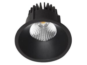 INDIGO AL3012 LED 9W 830Lm 3000K 38° Zwart Led inbouwspots