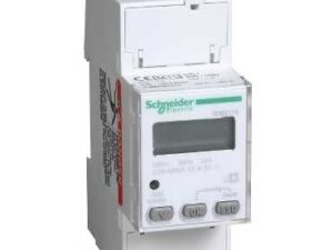 Schneider Monofasige energiemeter voor DIN-rail iEM2110 63A met pulsuitgang Kwh meters Digitaal en analoog