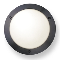 SARLAM Chartres lichtarmatuur rond ø296mm E27 IP54 IK04 wit Wandlampen