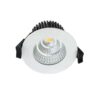 UNI-BRIGHT Creatos Mini downlight LED 10W 3000K 590lm CRI90 40.000u wit Led inbouwspots