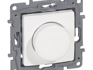 Legrand Niloé draaidimmer 400W met spanklauwen wit Legrand Niloé wit
